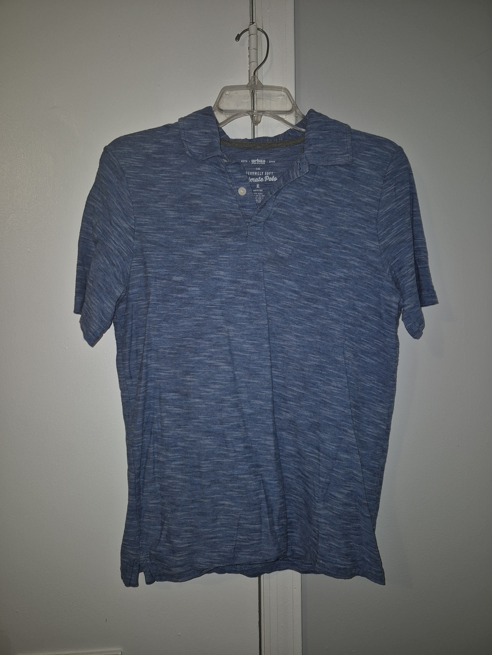 Urban Pipeline Blue Boy's XL Short Sleeve Polo Shirt